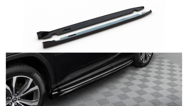 Lip Spoiler Lexus RX IV Facelift Side Skirts