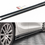 Lip Spoiler Maserati Ghibli III Side Skirts Gloss Black