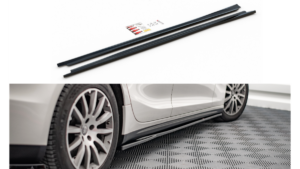 Lip Spoiler Maserati Ghibli III Side Skirts Gloss Black