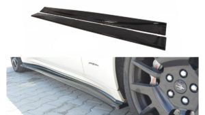 Lip Spoiler Maserati Granturismo I Side Skirts Gloss Black