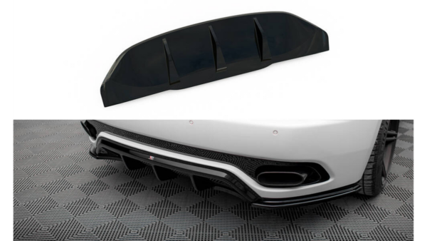 Lip Spoiler Maserati Granturismo I Rear Valance Gloss Black