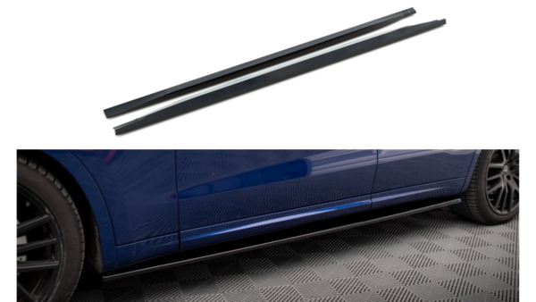 Lip Spoiler Maserati Levante GTS Trofeo I Side Skirts Gloss Black