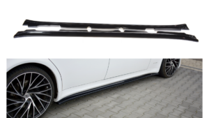 Diffuser Maserati Quattroporte V Facelift Side Skirts Gloss Black