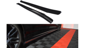 Diffuser Maserati Quattroporte VI Side Skirts Gloss Black