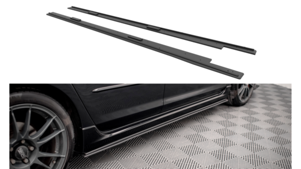 Lip Spoiler Mazda 3 I MPS Side Skirts Street Pro Black