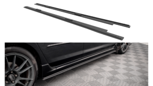 Lip Spoiler Mazda 3 I MPS Side Skirts Street Pro Black-Red