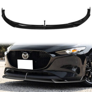 Lip Spoiler Mazda 3 IV BP esi stange läikiv must