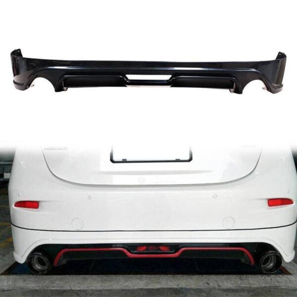 Lip Spoiler Mazda 3 IV tagumine Valance MK Style