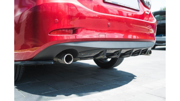 Lip Spoiler Mazda 6 III Facelift Rear Gloss Black