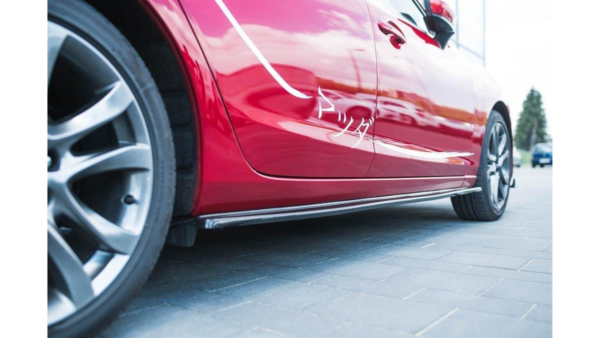 Lip Spoiler Mazda 6 III Side Skirts Gloss Black