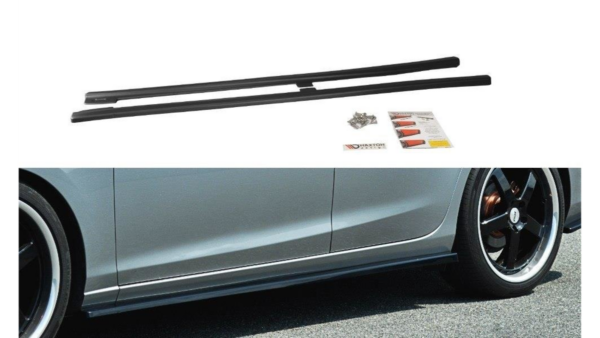 Lip Spoiler Mazda 6 III Side Skirts v.1 Gloss Black
