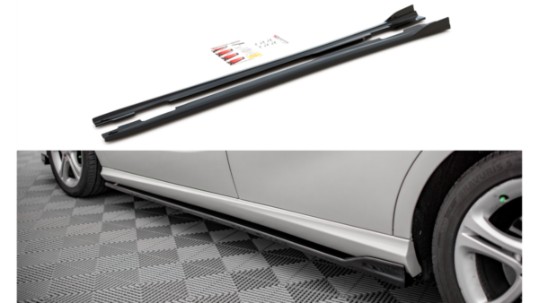 pol_pl_Dokladka-Mercedes-Benz-A-W176-Progi-v-1-Gloss-Black-274924_7.png Lip Spoiler Mercedes-Benz A W176 Side Skirts v.1 Gloss Black
