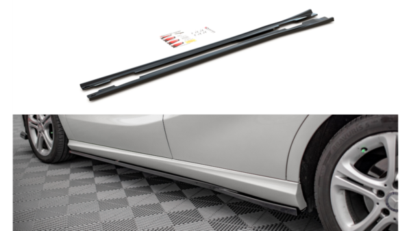 pol_pl_Dokladka-Mercedes-Benz-A-W176-Progi-v-2-Gloss-Black-274925_7.png Lip Spoiler Mercedes-Benz A W176 Side Skirts v.2 Gloss Black