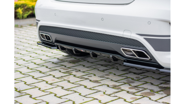 Lip Spoiler Mercedes-Benz A45 AMG W176 Rear Gloss Black