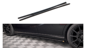 Lip Spoiler Mercedes-Benz B W246 Facelift Side Skirts Gloss Black