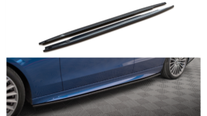 Lip Spoiler Mercedes-Benz C 43 AMG W206 Side Skirts Gloss Black
