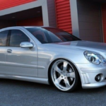 Lip Spoiler Mercedes-Benz C W203 Side Skirts AMG 204 Look