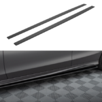 Lip Spoiler Mercedes-Benz C W205 C63 Facelift Side Skirts Street Pro Black
