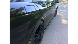 Lip Spoiler Mercedes-Benz C63 AMG W204 Facelift S204 Facelift Side Skirts Gloss Black