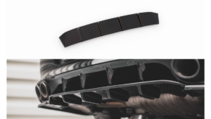 Lip Spoiler Mercedes-Benz CLA 35 Aero 45 Aero C118 Rear Valance Gloss Black