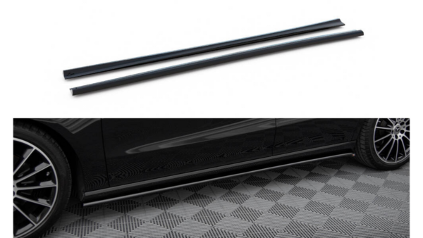 Lip Spoiler Mercedes-Benz CLA C118 Side Skirts