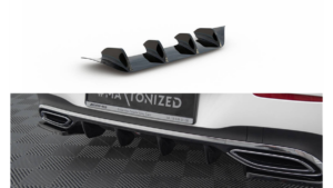 Lip Spoiler Mercedes-Benz CLA Shooting Brake X118 Rear Valance AMG-Line Gloss Black