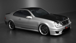 Lip Spoiler Mercedes-Benz CLK W208 Side Skirts