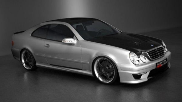 Lip Spoiler Mercedes-Benz CLK W208 Side Skirts