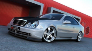 Lip Spoiler Mercedes-Benz CLK W208 Side Skirts AMG Look