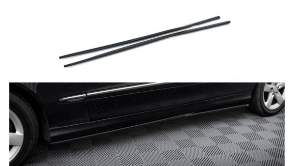 Lip Spoiler Mercedes-Benz CLK W209 Side Skirts
