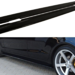 Lip Spoiler Mercedes-Benz CLS C218 AMG LINE Side Skirts Gloss Black