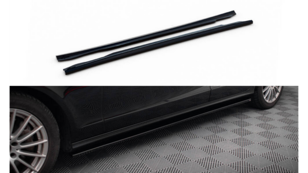 Lip Spoiler Mercedes-Benz CLS C218 Side Skirts v.2