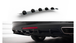Lip Spoiler Mercedes-Benz CLS C218 Rear Valance Gloss Black