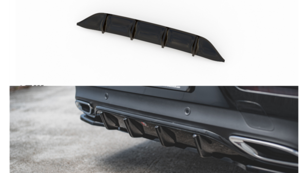 pol_pl_Dokladka-Mercedes-Benz-CLS-C257-Zderzak-Tyl-AMG-Line-Gloss-Black-273657_8.png Lip Spoiler Mercedes-Benz CLS C257 Rear Valance AMG-Line Gloss Black
