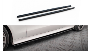 Lip Spoiler Mercedes-Benz E W213 (C238) Cabriolet (A238) 53 AMG Side Skirts Gloss Black