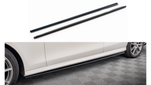 Lip Spoiler Mercedes-Benz E W213 Facelift Side Skirts Gloss Black