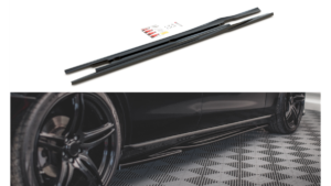 Lip Spoiler Mercedes-Benz E W213 Side Skirts Gloss Black