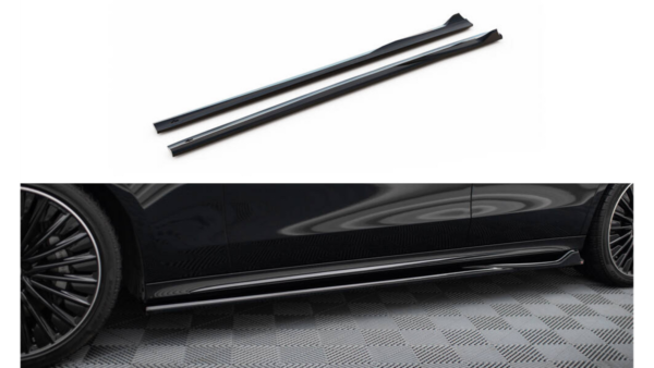 Lip Spoiler Mercedes-Benz E W214 Side Skirts