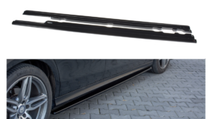 Lip Spoiler Mercedes-Benz E43 AMG W213 Side Skirts Gloss Black
