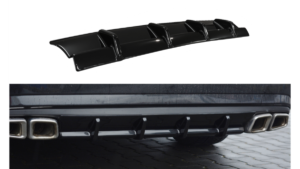 Lip Spoiler Mercedes-Benz E63 AMG W212 Rear Valance Gloss Black