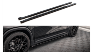 Lip Spoiler Mercedes-Benz GLB 35 X247 Side Skirts Gloss Black