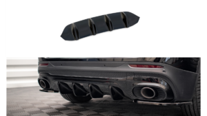 Lip Spoiler Mercedes-Benz GLB 35 X247 Rear Valance Gloss Black
