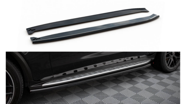 Lip Spoiler Mercedes-Benz GLC 63 SUV X253 C253 Side Skirts