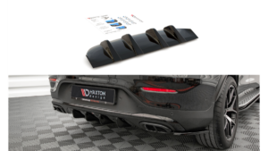 Lip Spoiler Mercedes-Benz GLC C253 Facelift Rear Valance AMG-Line Gloss Black