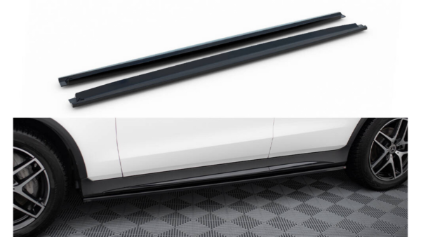 Lip Spoiler Mercedes-Benz GLC C253 Side Skirts v.3