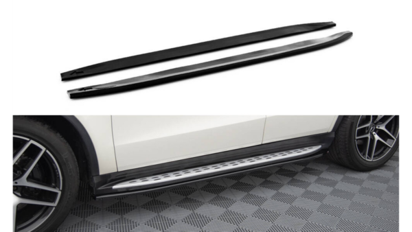 Lip Spoiler Mercedes-Benz GLE 43 AMG C292 Side Skirts