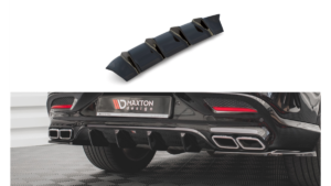 Lip Spoiler Mercedes-Benz GLE 63 AMG C292 Rear Valance Gloss Black