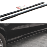Lip Spoiler Mercedes-Benz GLE 63AMG C292 Side Skirts Gloss Black