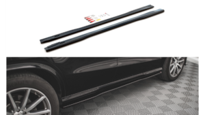 Lip Spoiler Mercedes-Benz GLE 63AMG C292 Side Skirts Gloss Black