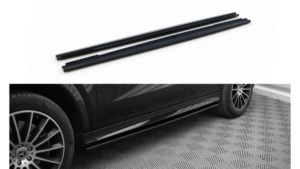 Lip Spoiler Mercedes-Benz GLE C167 Side Skirts Gloss Black